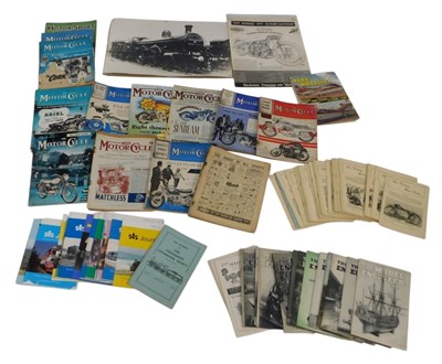 Lot 496 - Various motor related magazines, to include...