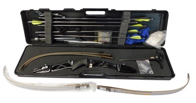 Lot 331 - A KAP Challenge Spirit longbow, with...