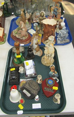 Lot 2130 - Ceramics, including a model of an Isle of...