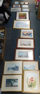 Lot 2154 - Pictures and prints, including The Defence of...