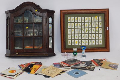 Lot 2157 - A framed quantity of Players cigarette cards...