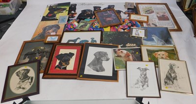 Lot 2194 - Pictures and prints, subjects include...