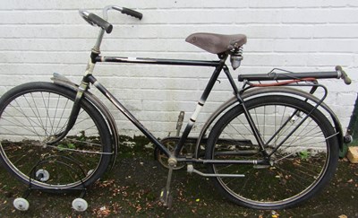 Lot 1119 - An NSU gentleman's vintage bicycle, together...