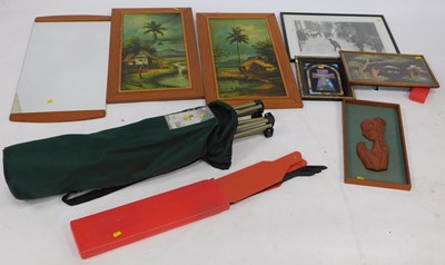 Lot 2173 - Pictures and prints, to include interior...
