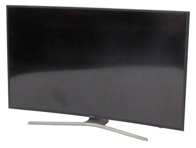 Lot 635 - A Samsung 55" television screen, the screen of...