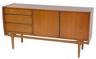 Lot 643 - A 1970s Nathan teak sideboard, with two...