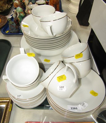 Lot 2265 - A ceramic breakfast set, including cups,...
