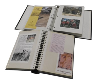 Lot 261 - Two albums of postcards, to include Australia...