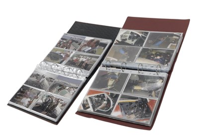 Lot 267 - Deltiology. Two photograph albums relating to...