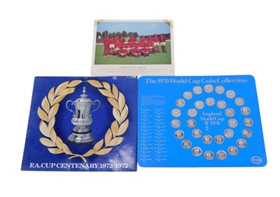 Lot 281 - A quantity of football memorabilia, to include...