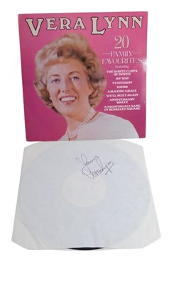 Lot 283 - The Vera Lynn 20 Family Favourites LP, signed.