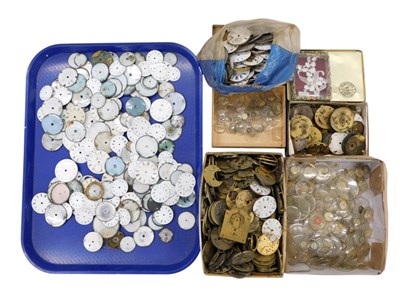 Lot 353 - A group of watch maker's repair parts, to...