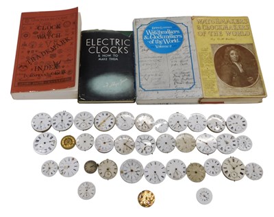 Lot 357 - A group of clock and watch maker's repairs and...