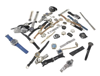 Lot 373 - A selection of fashion watches, to include...