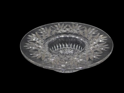 Lot 437 - A Waterford Crystal cut glass centre...