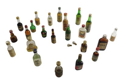 Lot 442 - A collection of alcohol miniatures, to include...