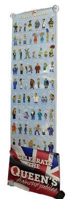 Lot 341 - A poster to celebrate the Queen's Diamond...