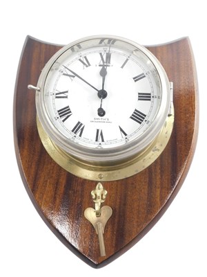 Lot 450 - A Smith's RAF clock, the enamel dial, 17cm,...