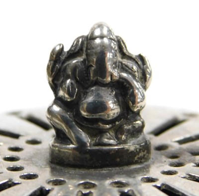 Lot 12 - A pair of late 19thC Indian salt and pepper...