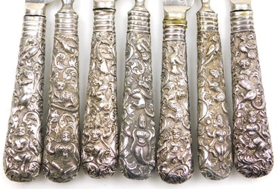 Lot 22 - A late 19thC Anglo-Indian part suite of fruit...