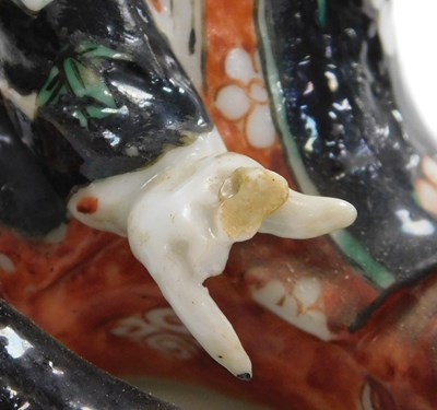 Lot 50 - A Japanese Meiji period Kutani porcelain...