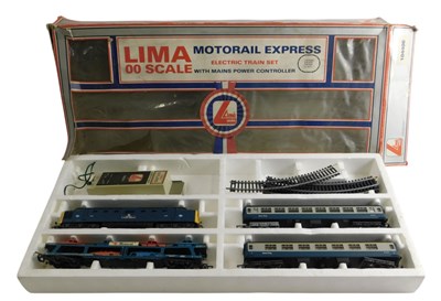 Lot 493 - A Lima OO gauge motor rail express electric...