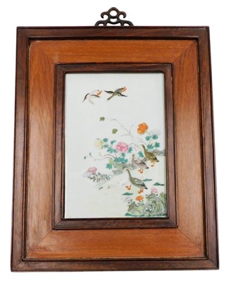 Lot 13 - A Qing dynasty late 19thC famille rose...