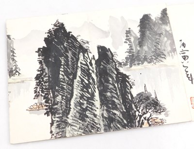 Lot 37 - Chinese School (20thC). A book showing a...