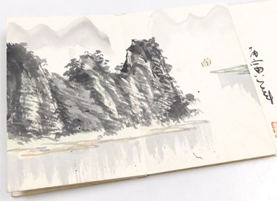 Lot 37 - Chinese School (20thC). A book showing a...