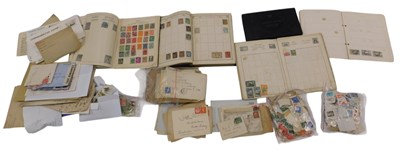 Lot 232 - Philately. A collection of loose postally worn...