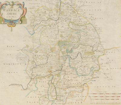 Lot 568 - After Robert Morden. County map of...