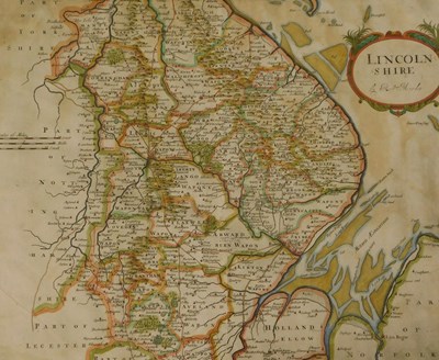 Lot 572 - After Robert Morden. County map of...