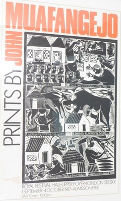 Lot 579 - An exhibition poster for prints by John...