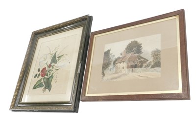 Lot 580 - 19thC School. Timber frame cottage,...