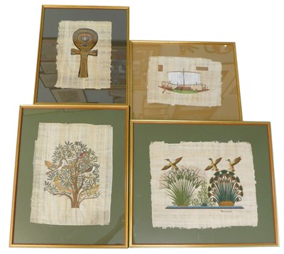 Lot 583 - Four Annie Papyrus pictures, various subjects...