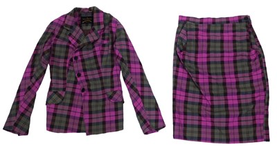 Lot 61 - A Vivienne Westwood Anglomania Prince tartan...