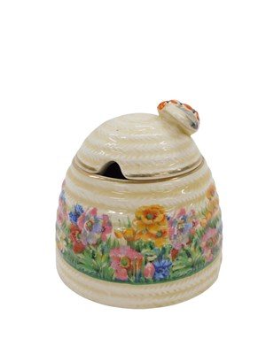 Lot 611 - A Clarice Cliff Radiance pattern relief...