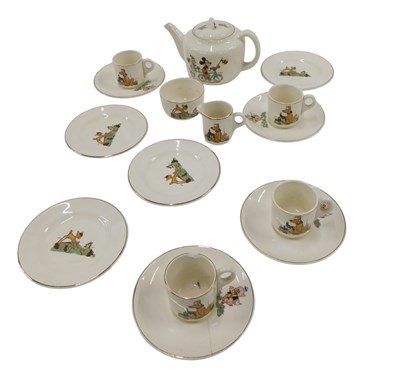 Lot 669 - A Beswick Disney tea service, comprising...