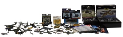 Lot 678 - Various kit built model planes, an Aviation...