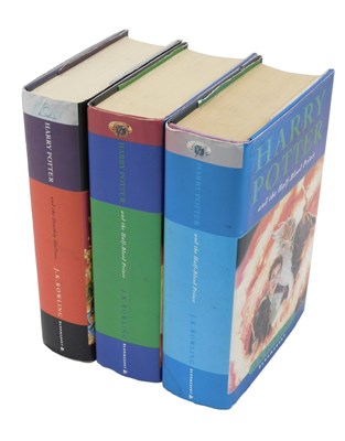 Lot 681 - Rowling (JK). Two Harry Potter and The Half...