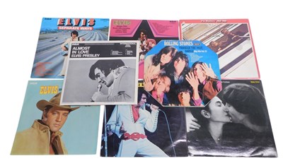 Lot 732 - Records, comprising The Beatles 1962-66, Elvis...