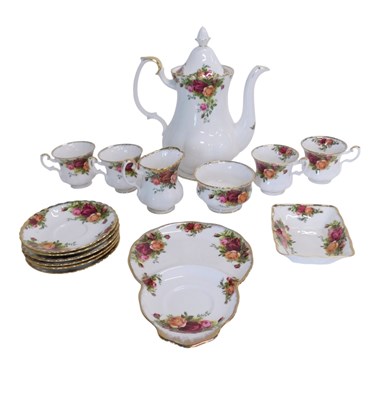 Lot 739 - Royal Albert Old Country Roses tea...
