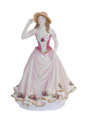 Lot 740 - A Royal Albert Old Country Roses figurines...