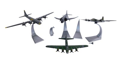 Lot 748 - Four Corgi Aviation Archive diecast plane models.