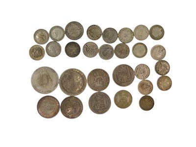 Lot 243 - A quantity of coins, to include Victoria two...