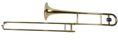Lot 784 - An Olds Ambassador brass trombone, in fitted...