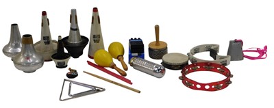 Lot 789 - A quantity of percussion musical instruments,...