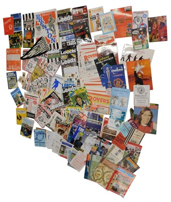 Lot 792 - A quantity of football programmes, to include...