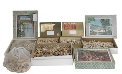 Lot 817 - A quantity of Victory jigsaws, various genres...