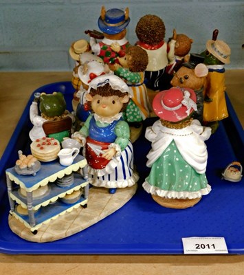 Lot 2011 - A group of Regency fine arts figures, to...